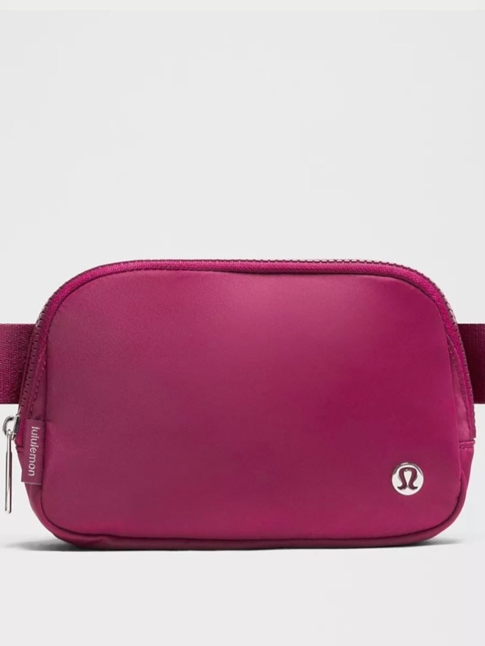 Lululemon Everywhere Belt Bag 1L in Raspberry Rave/Silver